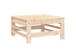 Vidaxl Sgabello Da Giardino In Legno Di Pino Massiccio
