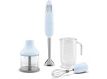 Smeg Frullatore Immersione Con Accessori 50 S Style Azzurro Lucido HBF03PBEU