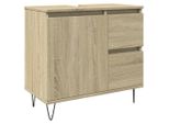 Syfax™ Armadietto Da Bagno Rovere Sonoma 65X33X60 Cm Legno Multistrato