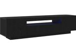 Mobile Tv Vidaxl Nero 160 X 35 X 40 Cm Materiale In Legno