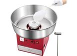 Macchina Professionale Per Zucchero Filato 1000W - Macchine Commerciali Per Zucchero Filato - Macchina Rossa Per Feste Ed Eventi