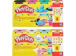 Hasbro - Play-Doh 8 Pezzi Tazze V2, Assortiti