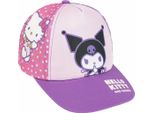 Cappellino Hello Kitty Kuromi Viola