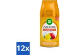 Air Wick Freshmatic – Ricarica Per Deodorante Per Ambienti – Mango Tropicale – 250 Ml - Confezione Risparmio - 12 Pezzi