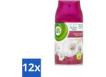 Air Wick Freshmatic – Ricarica Per Deodorante Per Ambienti – Giglio & Satin – 250 Ml - Confezione Risparmio - 12 Pezzi