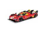 Bburago 18-16303 - Modellauto - Ferrari 499P Lmh #50 '24 (MaßStab 1:18) Sammler Auto Motorsport