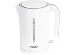 Cloer 4111 - Wasserkocher - 1.7 Liter - 1800 W - Weiß