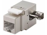 Goobay 95901 Modulo Keystone RJ45 Cat 6, Stp, 250 Mhz - Larghezza 17,4 Mm, Morsettiera Per Montaggio Lsa (Senza Attrezzi), Uscita Angolata A 90°