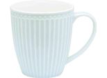 Greengate Mug Alice Light Blue 400 Ml Tazza Da Caffè Per Uso Quotidiano Pale Blue