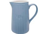 Greengate Brocca Alice Brocca Blu Da 1 Litro Caraffa Per La Tavola Di Tutti I Giorni Sky Blue