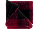 Unique Living Unique Living | Plaid Jesper 150X200Cm Rosso
