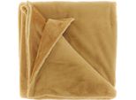 Unique Living | Plaid Klaas 150X200Cm Toffee