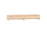 Vidaxl Supporto Per Monitor 100X27X15 Cm In Legno Di Pino Massiccio