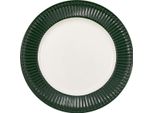 Piatto In Porcellana Alice Pinewood Green