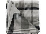 Unique Living - Plaid Huub 130X160Cm Grigio Scuro