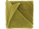 Unique Living - Plaid Klaas 150X200Cm Verde Muschio