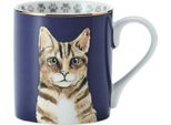 Tazza In Porcellana Mikasa Con Gatto Dritto, 280 Ml