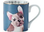 Tazza In Porcellana Mikasa Con Disegno Di Bulldog Francese, 280 Ml