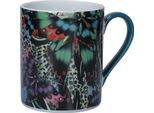 Mug In Porcellana Mikasa X Sarah Arnett, Tazza Per Tè E Caffè Stampata, Tazza Regalo Unica, Stampa Di Farfalle, 350 Ml - Lavabile In Lavastoviglie.