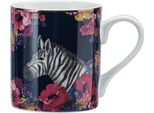Tazza In Porcellana Mikasa, Cilindrica Con Motivo Zebrato, 280 Ml