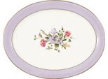 Greengate Jacobe Ovale Servierplatte Bianco 25,5 X 33 Cm