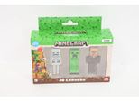 P.M.I Kids World Minecraft 3D Erasers - 3 Pack Ver.D