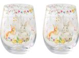 Set Di Due Bicchieri Happy Easter