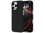 Custodia Per Iphone 16 Pro Max - Poliammide® - Custodia Rigida/Copertura Posteriore Accezz - Nero