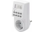 Goobay Timer Digitale Bianco (Confezione Da 1)