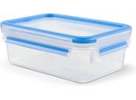Emsa Clip&Close Barattolo Per Alimenti Rettangolare Da 1 Litro