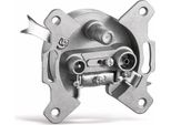 Goobay 67048 Presa Passante Per Antenna A 3 Fori - 10 Db Con Passante Dc