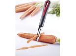 Westmark 290-62270 Pelapatate Economico 18,5 Cm Gallant, Nero/Rosso/Argento (1 Pezzo)