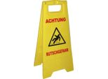 Segnale Di Avvertimento Attenzione - Pericolo Di Scivolamento Giallo