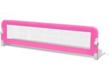 Vidaxl Sponda Letto Di Sicurezza Per Bambini 150X42 Cm Rosa