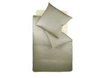 Biancheria Da Letto In Raso Fleuresse Colori 240X220 Cm + 2 Pezzi 80X80 Cm Grigio