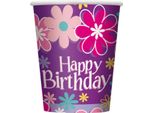 Bicchiere Di Carta Blossom Hb 266Ml/8Pz.