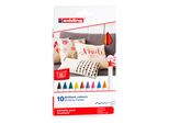 Edding 4-4600-10999 Edding Basic Textilmarker Farbsortiert 1,0 Mm, 10 St.