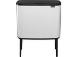 Cestino Brabantia Bo Touch Bin Bianco, 3 X 11 L