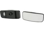 Johns, Vetro Di Ricambio Dello Specchio Inferiore Destro Per Vw Crafter 2E 05/09- Con Piastra Di Supporto