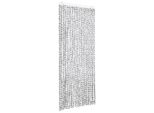 Vidaxl Tenda Zanzariera Grigio Chiaro E Scuro 90X220 Cm In Ciniglia