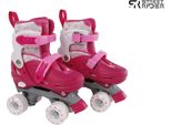 Pattini A Rotelle Street Rider Regolabili 31-34 Rosa
