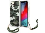 Guess Guhcp12Mksarka Custodia Rigida Per Iphone 12/12 Pro6,1 Zielony/Khaki Collezione Camo
