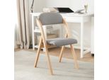 Sobuy Sedia Pieghevole In Legno Imbottita Sedia Da Cucina Ergonomica Sedia Da Pranzo Pieghevole Salvaspazio Pronta Per L'assemblaggio Per Cucina Balcone Ufficio Grigio Chiaro FST92-N