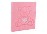Exacompta 16566E Album Fotografico Teddy 29X32 Cm 60 Pagine Copertina Bianca Orsetto Rosa
