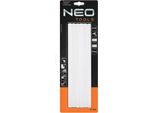 Neo Tools Stick Di Colla 12 Pezzi, Diametro 11,2 Mm, Lunghezza 250 Mm. Cartucce Di Colla Confezionate In Un Set Di 12 Pezzi. L'adesivo Trasparente Può Essere Utilizzato Universalmente