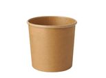 Bicchiere Per Zuppa Papstar Pure 760Ml Marrone