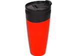 Tazza Isolata "Gusto"" 350 Ml - Germany Tazza Termica Da Viaggio In Plastica A Doppia Parete - Tazza Da Caffè Riutilizzabile Senza Bpa Con Coperchio - Trasparente"