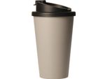 Tazza Da Caffè Biologica "Premium Deluxe"" - Tazza Termica In Plastica Biologica Senza Bpa Con Chiusura A 2 Componenti - Tazza Isolata Da 350 Ml Da Portare Con Sé Germany - Nocciola"