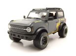 Maisto 32541 - Automodello - Design Ford Bronco Badlands Toyo Tires '21 (Nero, Scala 1:24)