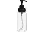 Distributore Di Sapone "Basic"", 400 Ml Trasparente/Nero"
